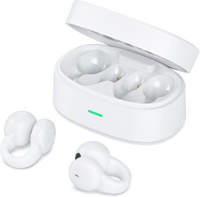 For iPhone 15/16/17/Plus/Pro/Pro Max/Air - Wireless Ear-Clip TWS Earphones