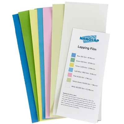 #ad PSA Lapping Film 7 Piece Pressure Sensitive Adhesive Polishing Paper 4 1 4”... $20.68