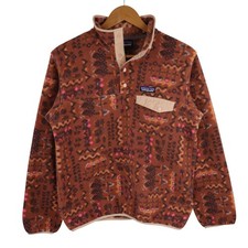 Patagonia Synchilla Snap T Fleece Pullover Womens S Wandering Woods Aztec Jacket