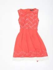 Womens UK Size 10 Stella Morgan Fit & Flare Dress