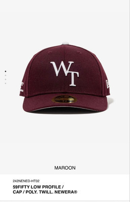 WTAPS 59FIFTY Low Profile CAP New Era M Supreme New Era WTAPS 59FIFTY Low Profile CAP New Era M Supreme New Era