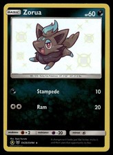 Zorua SV25/SV94 SM Destino Nascosto: Shiny Vault Shiny Holo Carta Pokemon Rara - NM