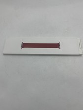 APPLE WATCH 44MM BRAIDED SOLO LOOP SIZE 9 - RED