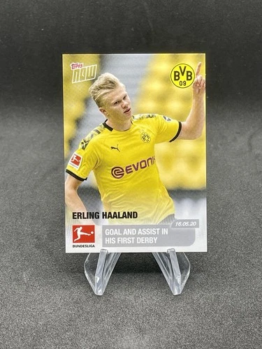 2020 Topps Now Bundesliga Erling Haaland #144 Card