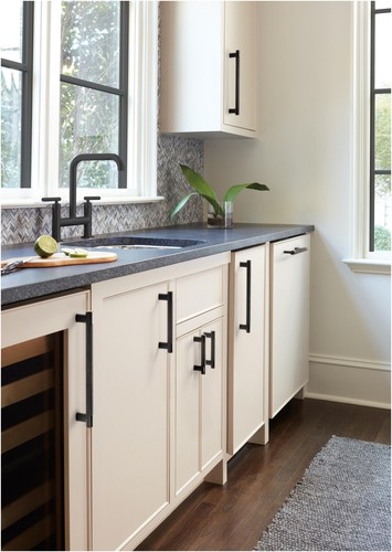 Amerock BP36557 Bronx 3-3/4" Center to Center Bar Cabinet Pull - Stainless Steel - Imagen 10 de 12