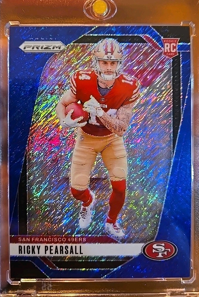 Ricky Pearsall 2024 Prizm #383 Blue Shimmer Prizm /25 RC