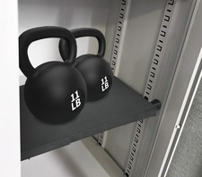 Adjustable Locker Organizer Shelf 30LB Load-Bearing Metal Locker Shelf for Sc...