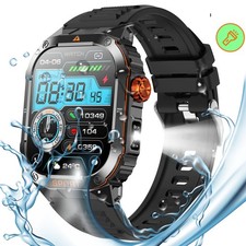   2026 Smart Watch For Men/Women, Waterproof Smartwatch Bluetooth iPhone Samsung