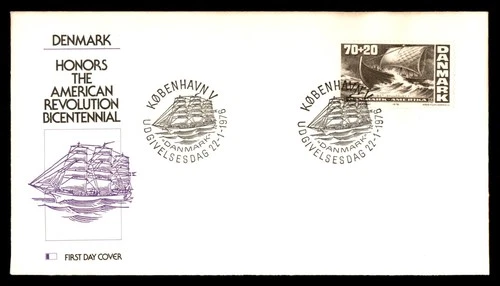 Mayfairstamps Denmark FDC 1976 Sailboat Kobenhavn First Day Cover aax_46211