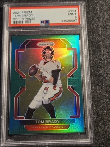 2021 Panini Prizm - Tom Brady #294 Green Prizm