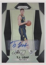 2017-18 Panini Prizm Silver Prizm Auto TJ Leaf #225 Auto 8f4