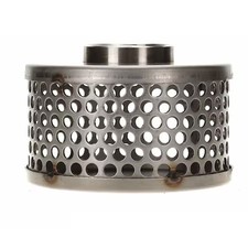 Suct Strainer, 6 Dia, 2 Npsm, Side Rnd Perf,  5Rwn9