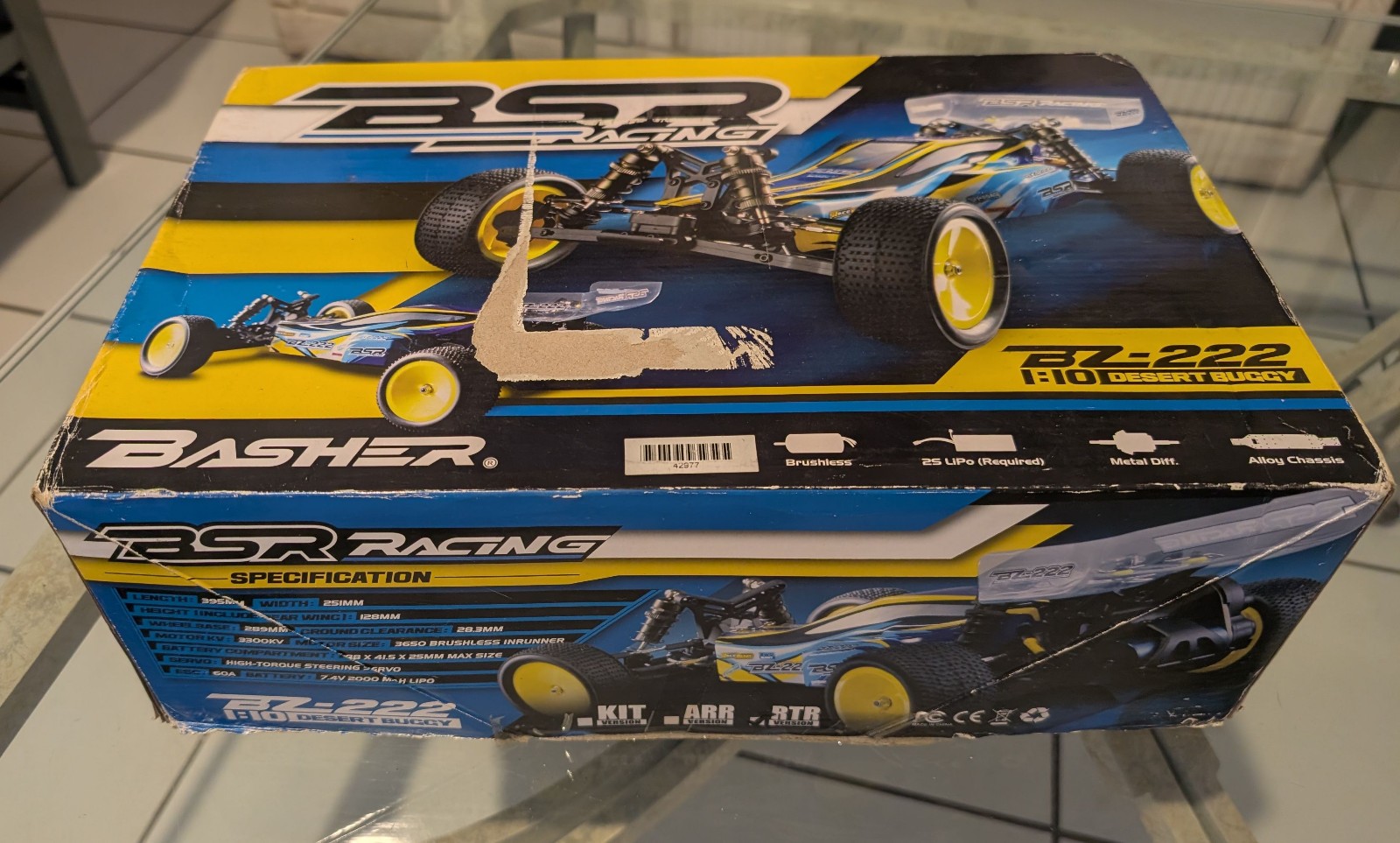 Basher BSR Racing BZ-222 - 2 wheel drive RC buggy