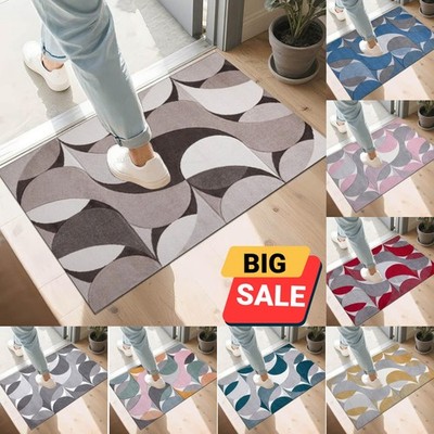 Kleine große Fußmatte Indoor rutschfest Küche Flur Läufer Teppich Outdoor Türmatte