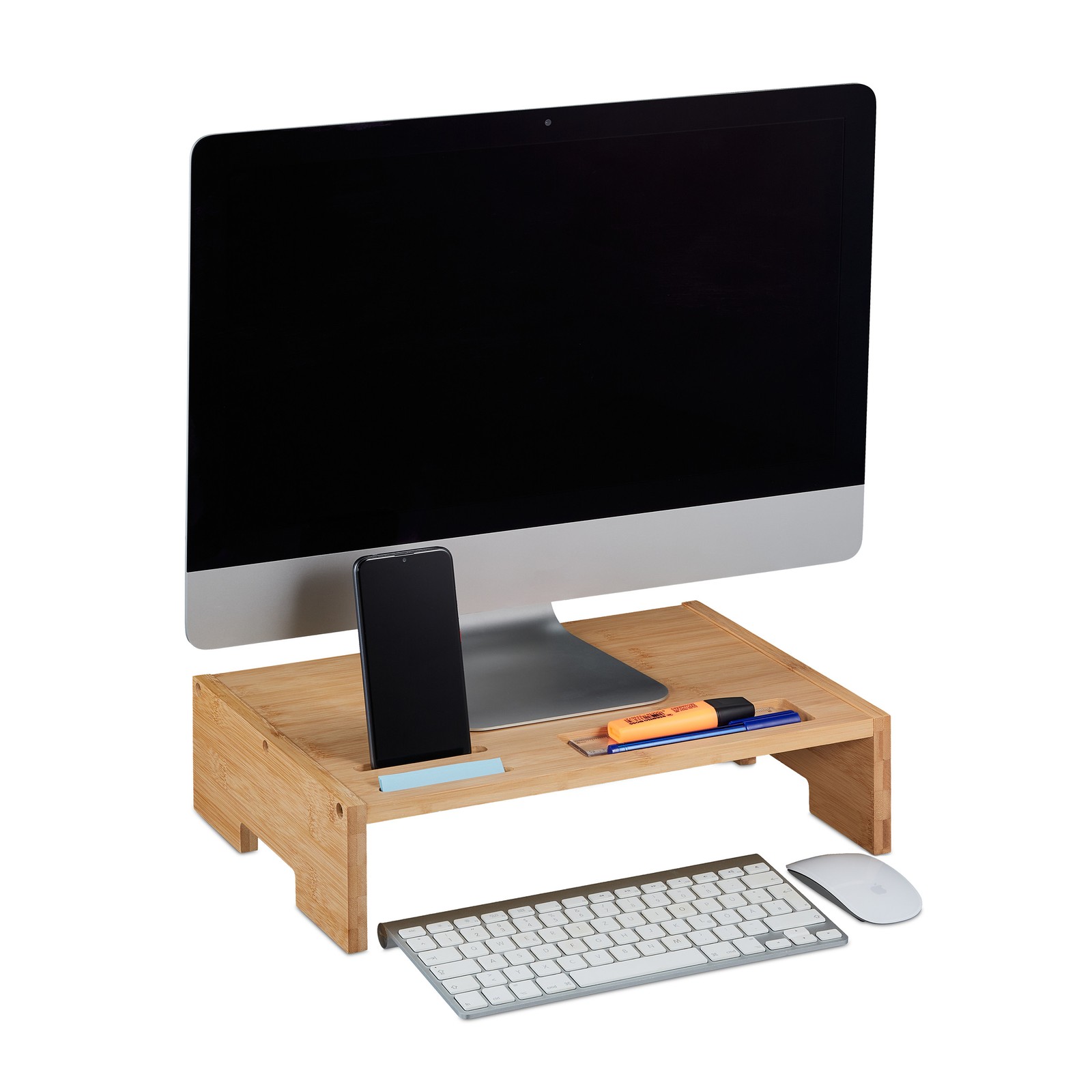 Supporto per monitor 10 kg Rialzo per monitor Supporto per PC Alzata per schermo
