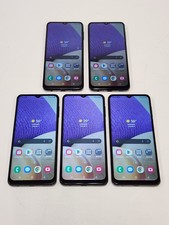 Lot of 5 Samsung Galaxy A32 5G SM-A326U1/DS 64GB Unlocked Dual SIM Awesome Black