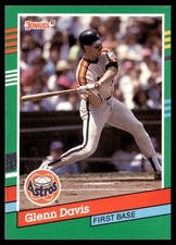 1991 Donruss Glenn Davis Houston Astros #474