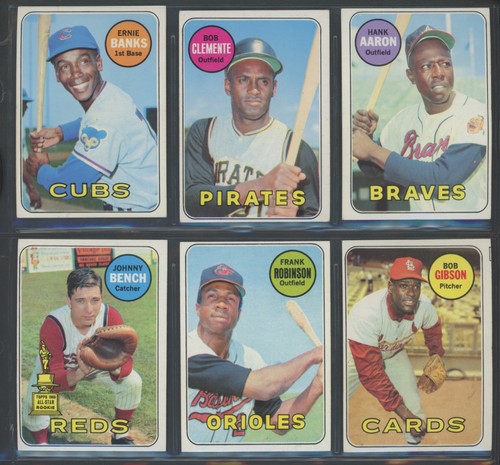 1969 Topps Baseball Near Complete Set (659/664)