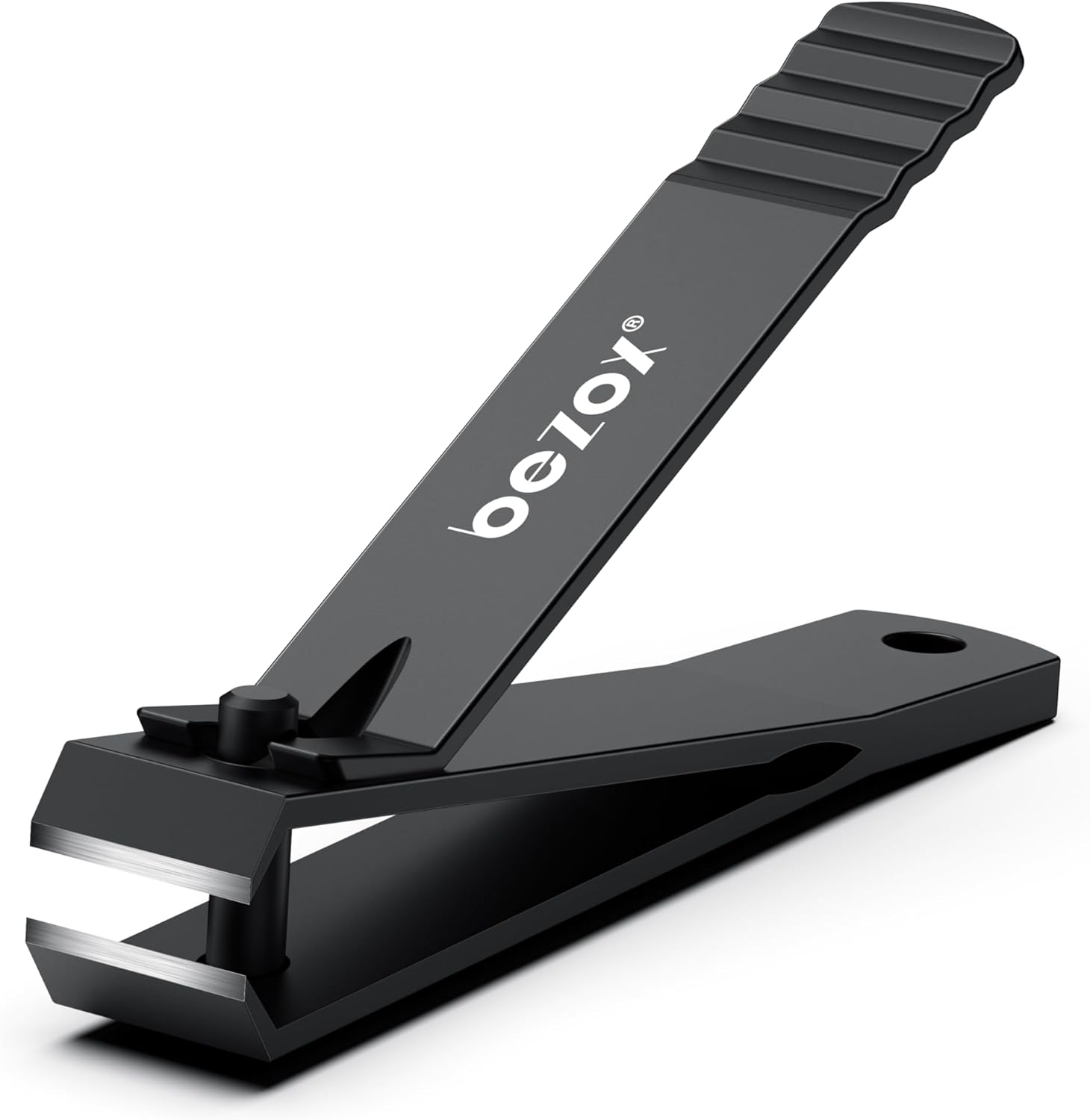 BEZOX Heavy Duty Straight Blade Nail Clippers for Thick Toenails, Professional S