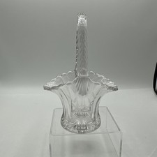 Duncan  Miller Vintage Glass Bride Basket