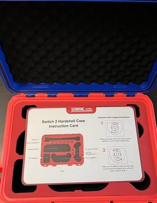 STARTRC Games Waterproof Hardshell Carry Case for Switch 2 New