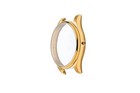 41mm glass Gold Watch Case back cover waterproof ring for 2035 Movement — photo 2