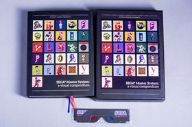 SEGA Master System A Visual Compendium Bitmap Books with Slipcase & 3D Glasses