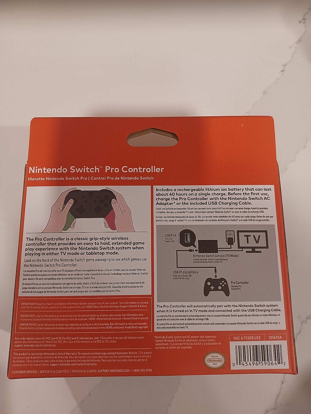 Nintendo Splatoon 2 Wireless Controller brand new box. Must have ...