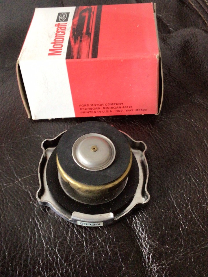 NEW OEM Ford Motorcraft Radiator Cap RS-64 1986-1993 Mustang GT Saleen ...