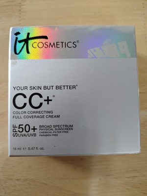 IT Cosmetics Your Skin But Better CC+ Color Correcting Full Coverage Medium Sp50