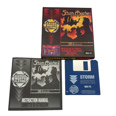 Storm Master PC - Games Worth Playing Big Box - Silmarils - CIB - 3,5'' Disk