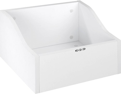 Zomo VS-Box 100/1 Vinyl Record Storage in White flat pack. - Imagen 2 de 2