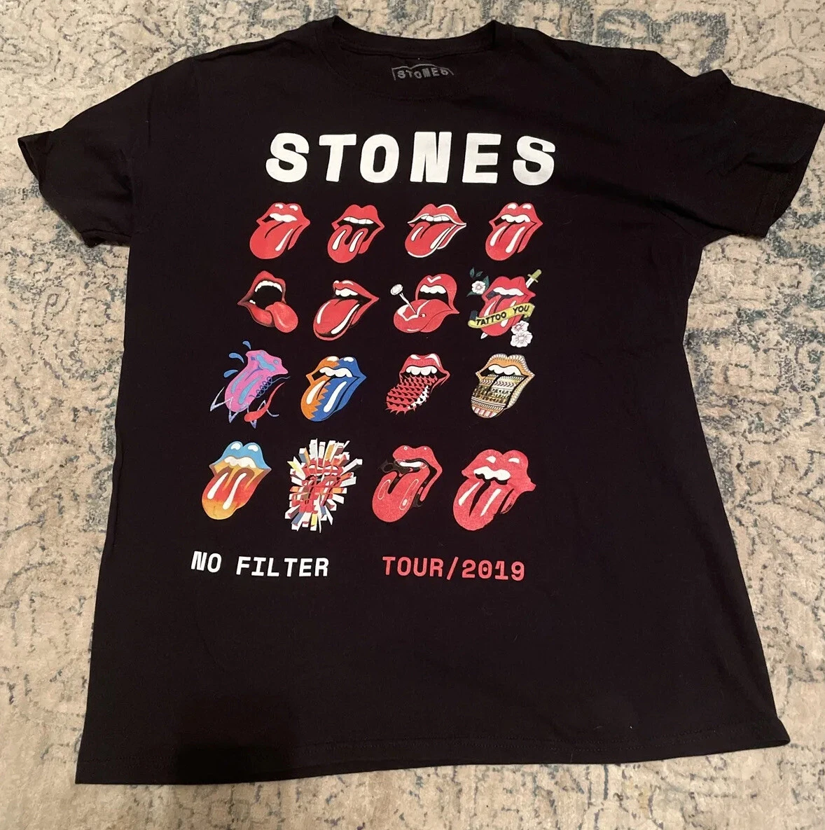 Rolling stones sales 2019 tour shirts