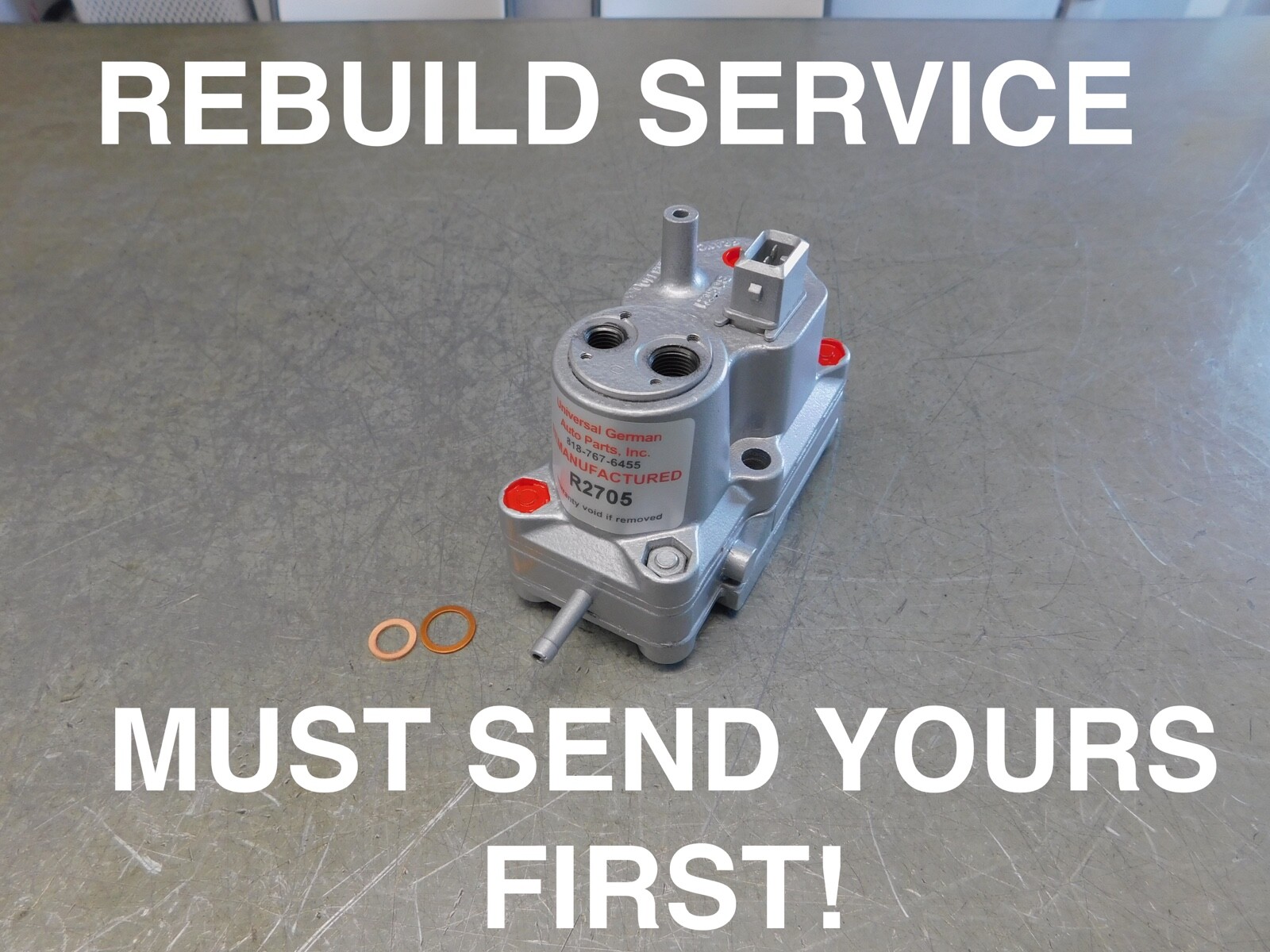 FERRARI 308 GTBi Mondial WARM UP REGULATOR 0438140083  -  REBUILD SERVICE  