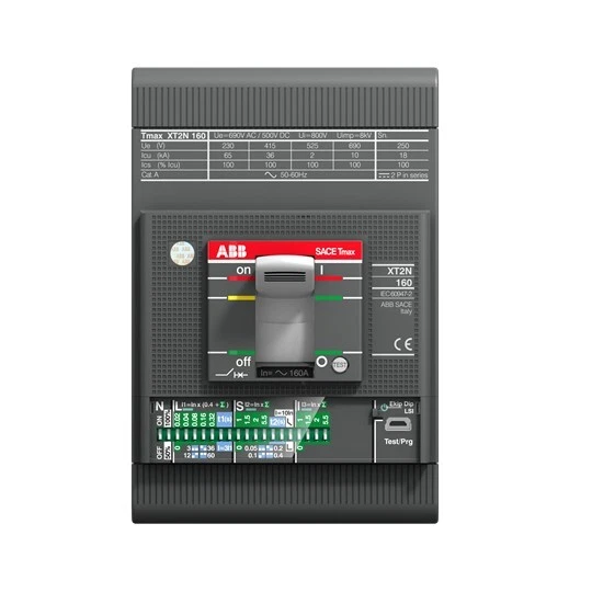 Interruptor ABB TMAX XT2H 125 Ekip LS/I In = 10A 3p F F UL/CSA Foto 2 de 4