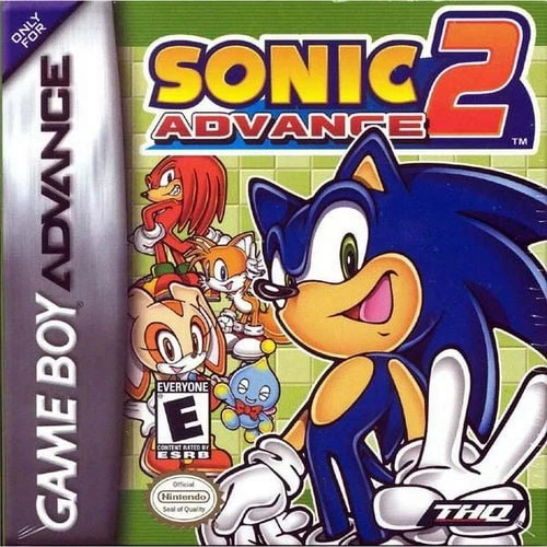 Sonic Advance 2 GBA Video Game Gameboy Advance 2002