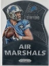 Matthew Stafford 2015 Panini Prizm Air Marshals Die-Cut Insert Card #AM13
