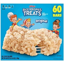 Kellogg's Rice Krispies Treats, 60 bars
