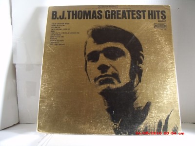 B.J. THOMAS -(LP)- GREATEST HITS VOLUME 1- ''THE EYES OF A NEW YORK WOMAN'' - 1969