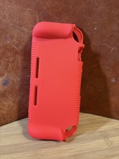 Case For Nintendo Switch Lite Fintie Silicone Protective Cover Red NEW OPEN BOX