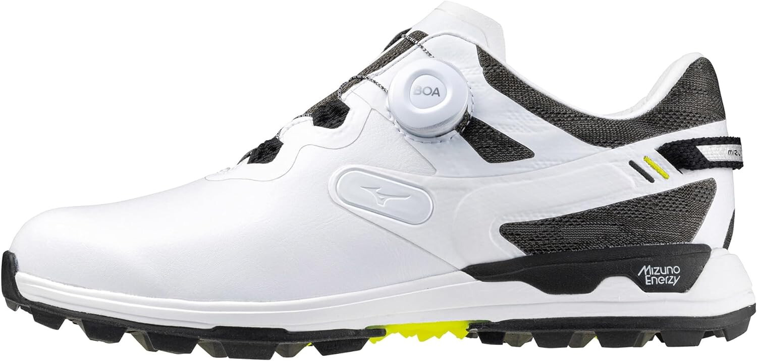 Кроссовки для гольфа MIZUNO WAVE HAZARD WG BOA WIDE 51GM2375 Белый черный US825 см 28890₽
