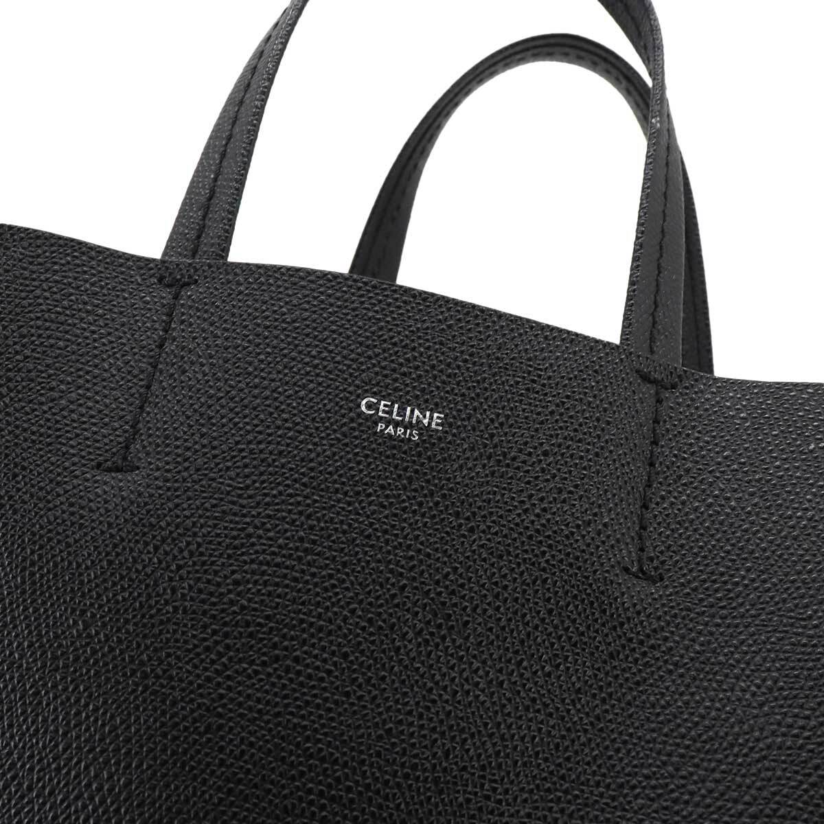 CELINE Small Vertical Cabas 2way Tote Shoulder Bag Leather