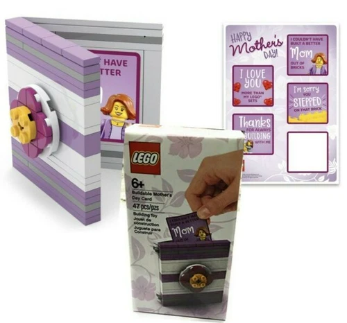 LEGO Miscellaneous Seasonal: Buildable Mothers' Day Card (5005878) - NIB