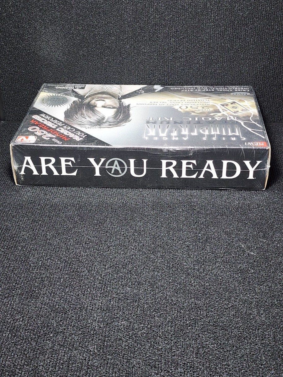 VINTAGE Criss Angel Mindfreak Platinum Magic Kit Over 250 Tricks