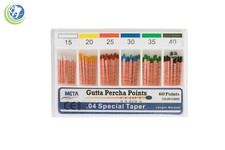 Gutta Percha Points .04 Special Taper 15-40 60/Box Vial Endodontic Obturation
