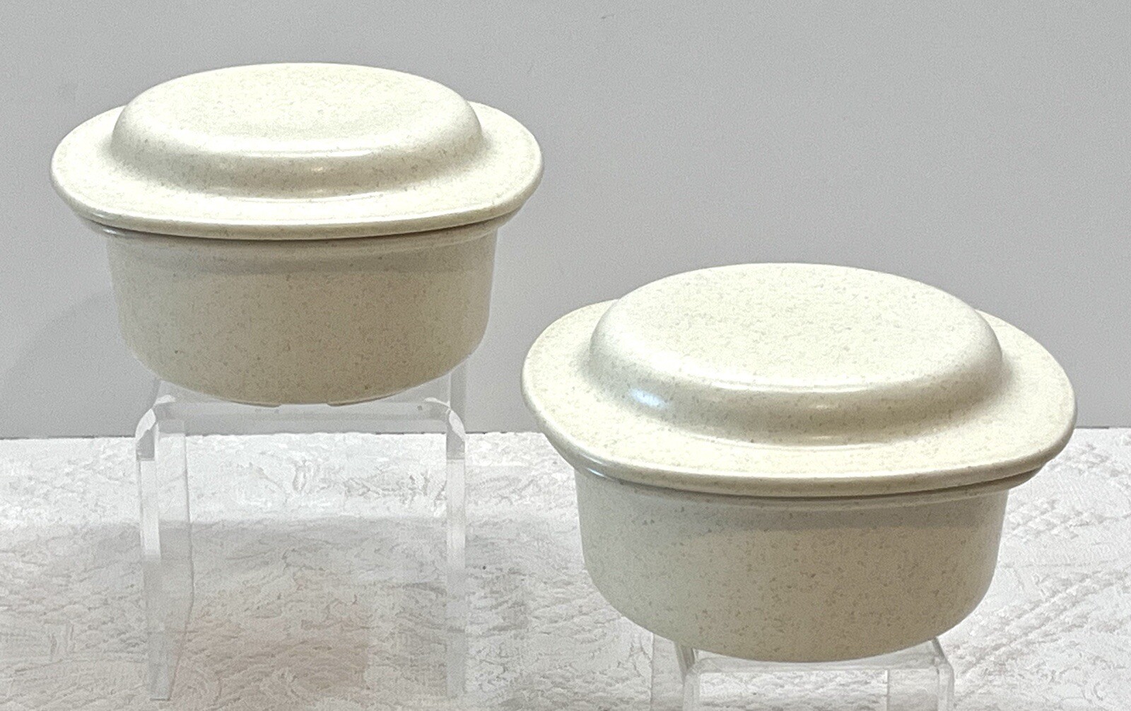 Of 2 Anchor Hocking Microceram Ceramic Dinnerware 12 Oz. Cas