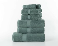 100% Egyptian Cotton 600gsm Towels Plain Super Absorbent Face Hand Bath Sheet