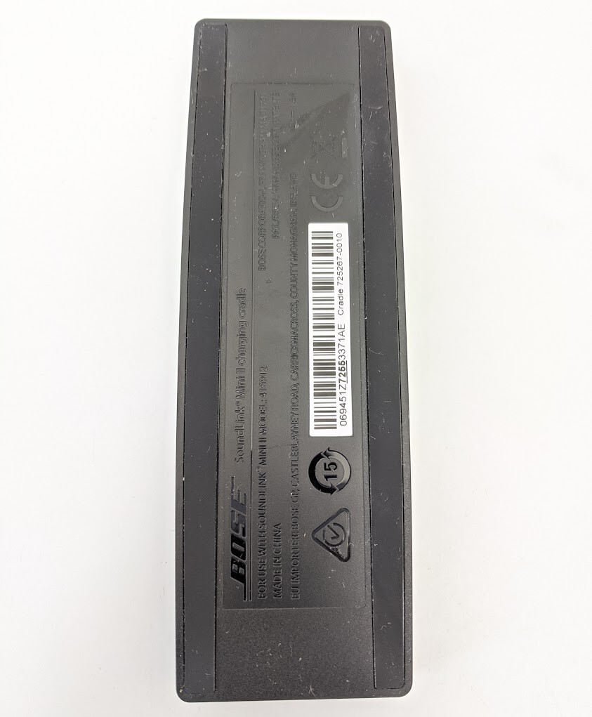 Bose SoundLink Mini II Charger Cradle (416912) w/ Cord & Block