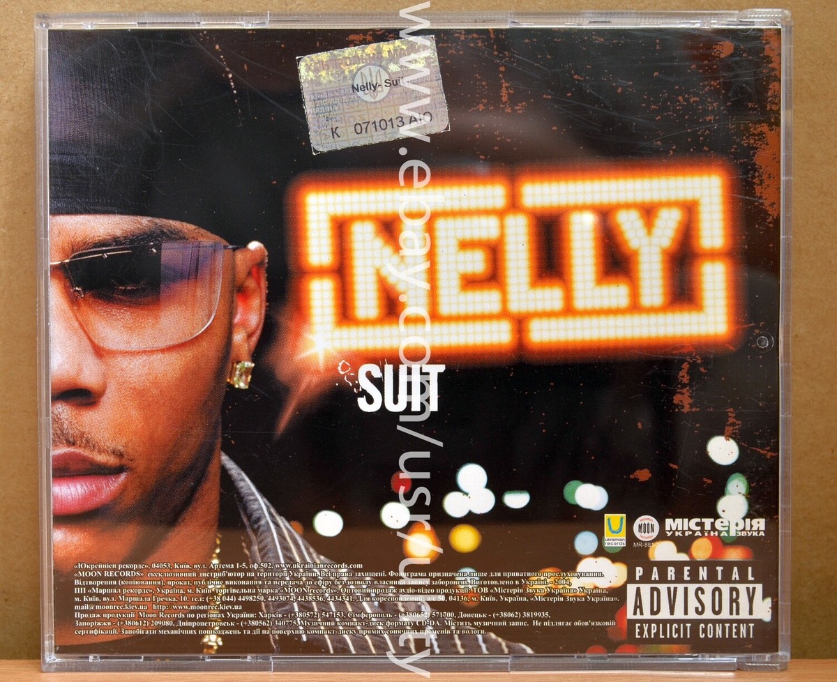 NELLY SUIT RARE UKR ORIGINAL HIP HOP POP RAP CD | eBay