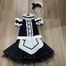 Weissman Dance Costum, Enchanted Maid Character in Sizes Chid Large and Medium